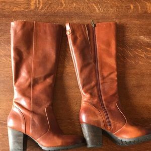 Women’s Clark’s Calf High Leather Boots